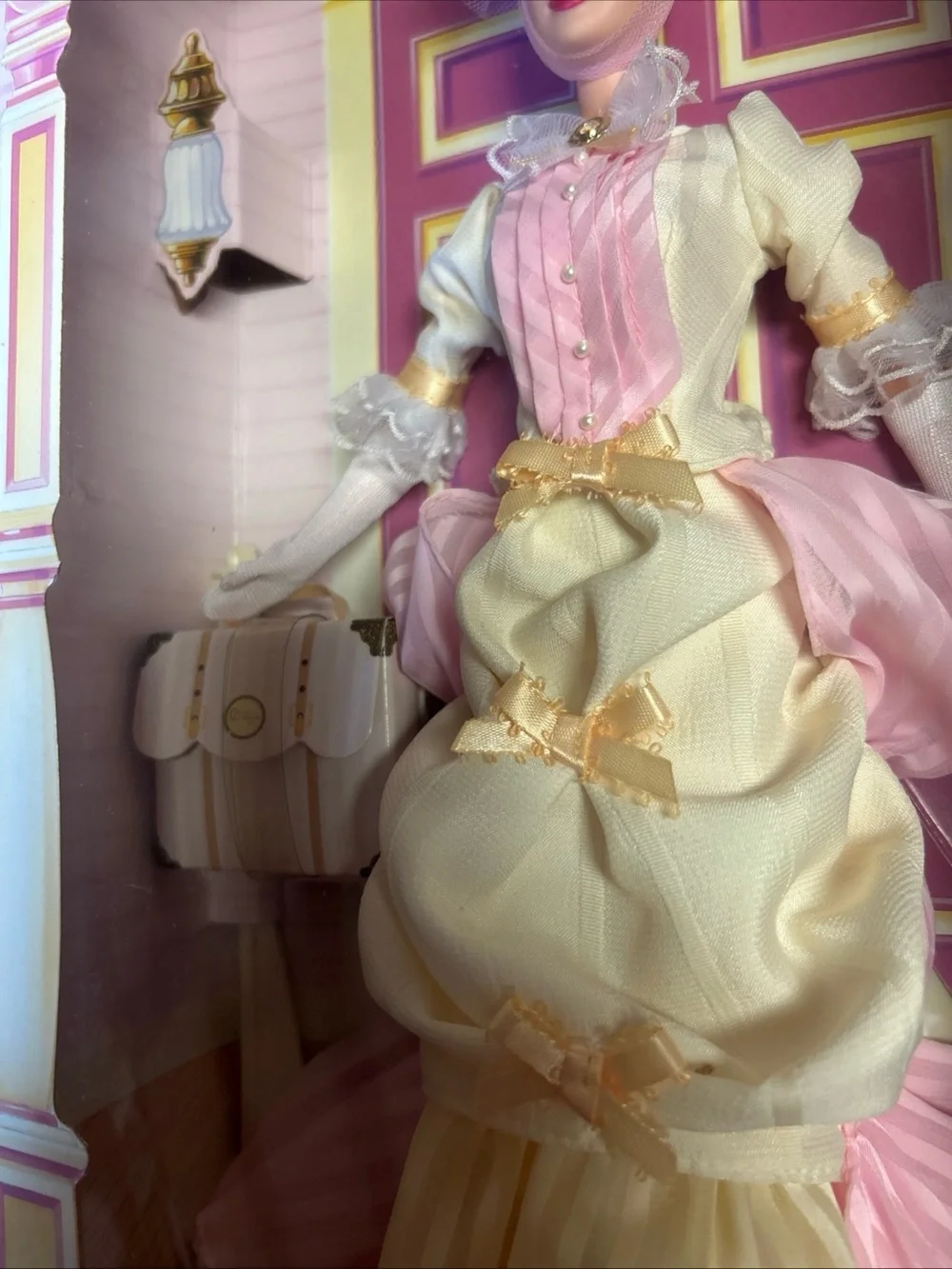 1997 Avon Mrs. P.F.E. Albee Barbie Doll - Pink & Cream